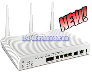 Draytek Vigor 2820Vn ADSL2/2+ Security Firewall Wireless 802.11n