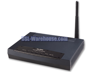 ZyXEL P-660HW 802.11g Wireless ADSL2/2+ 4-Port Gateway