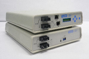 Optical Multiplexer with 4 T1 interfaces, Single Mode Fiber, AC and DC  Power