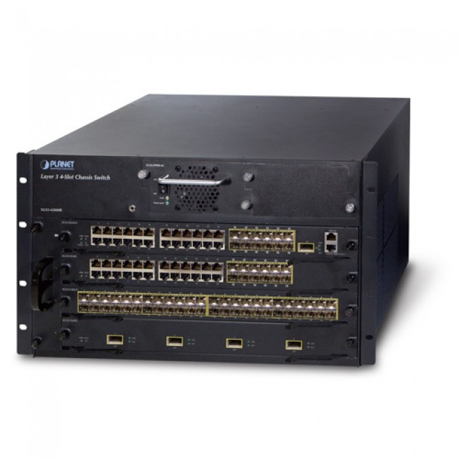 XGS3-42000R IPv6/IPv4 Routing Chassis Switch