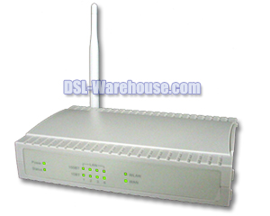 TBCEA502 Wireless ADSL ADSL2/2+ Wireless 802.11g w/4 Port Switch