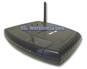 Westell VersaLink 327W 4-Pt Wireless 802.11g ADSL2+ Modem Router